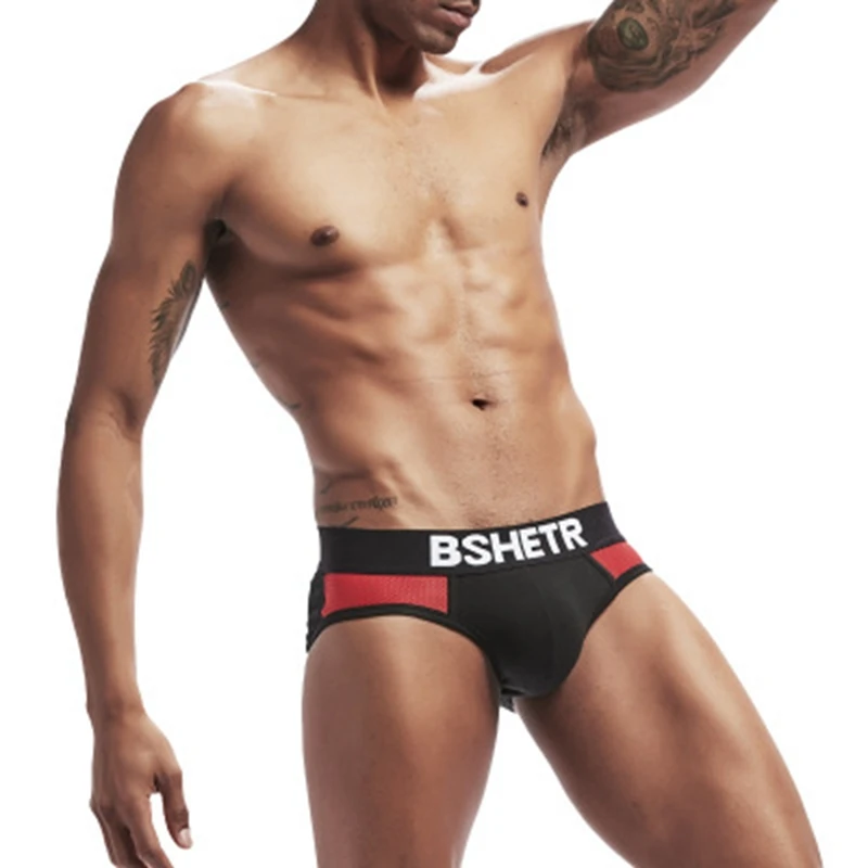 BSHETR фирменные дышащие Cueca мужские шорты-боксеры хлопковые Для мужчин нижнее