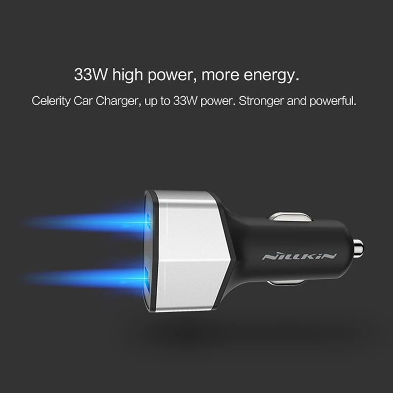 NILLKIN автомобильное зарядное устройство Quick Charge 3.0 Type-C Интерфейс