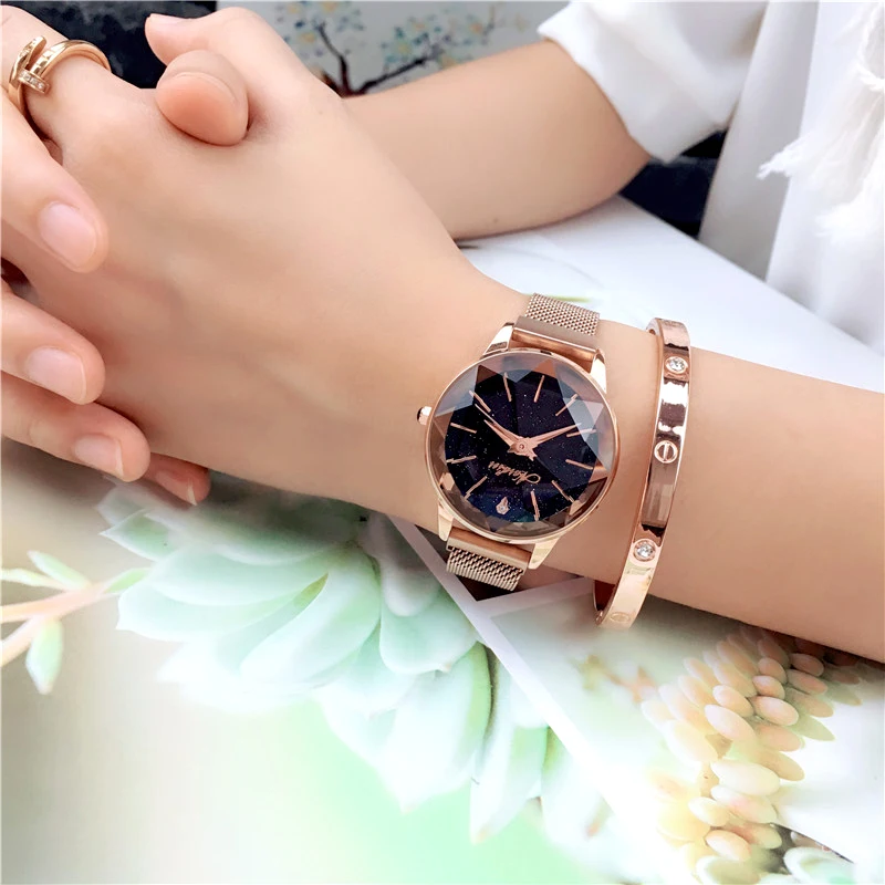 Новое поступление 2019 кварцевые часы высокого качества водонепроницаемые нежные