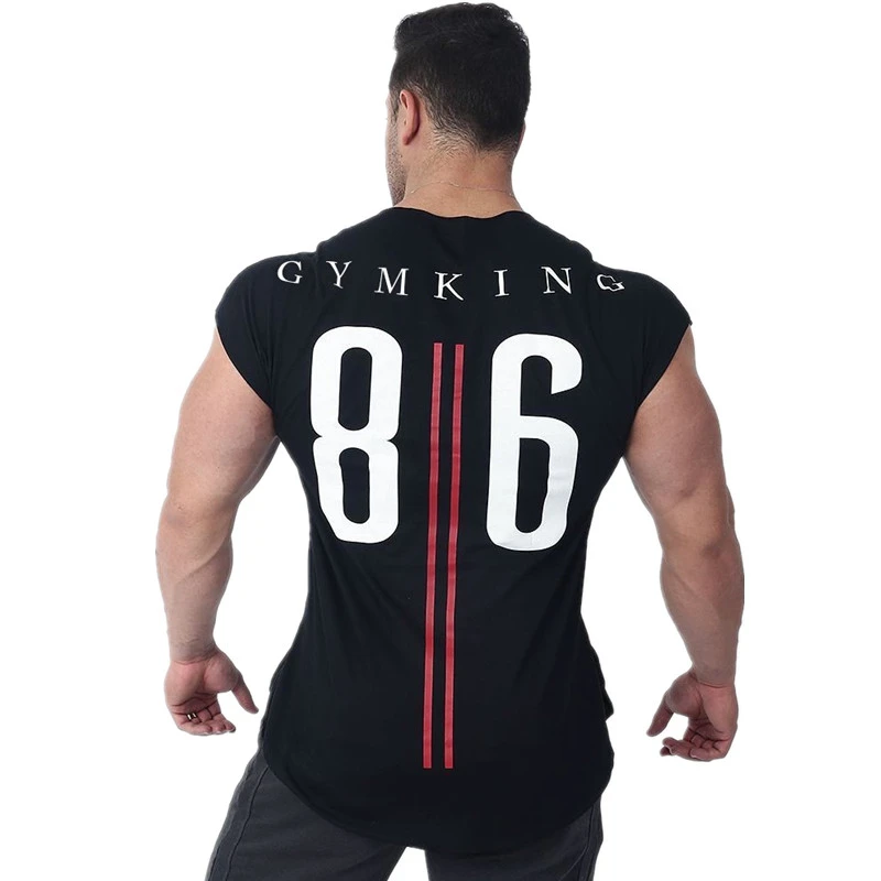 Новое поступление 2019 футболка Stringer для спортзала мужские майки бодибилдинга и