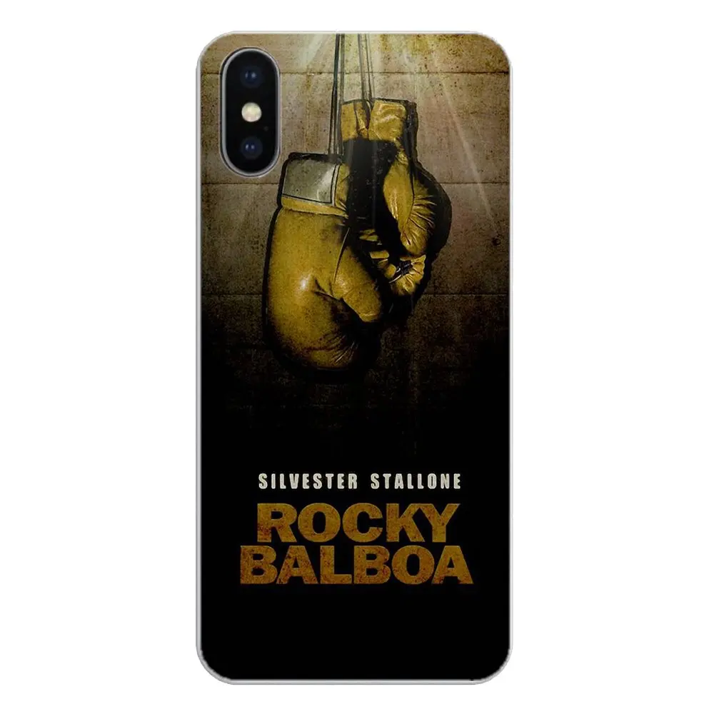 Прозрачный мягкий чехол для телефона Rocky Balboa мотивационные слова цитата Motorola Moto X4