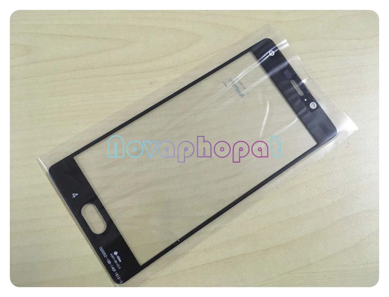 Novaphopat ufeel lite стеклянный экран для Wiko U feel Lite замена стеклянных линз(не сенсорный ЖК-экран дигитайзер сенсор)+ трек