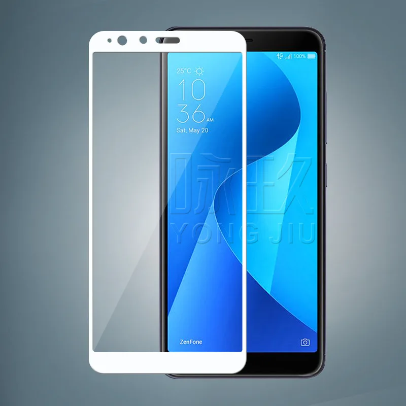2 шт./лот 2.5D 9H Премиум полное покрытие закаленное стекло для ASUS ZenFone Max Plus M1 ZB570TL X018D Защитная пленка для экрана