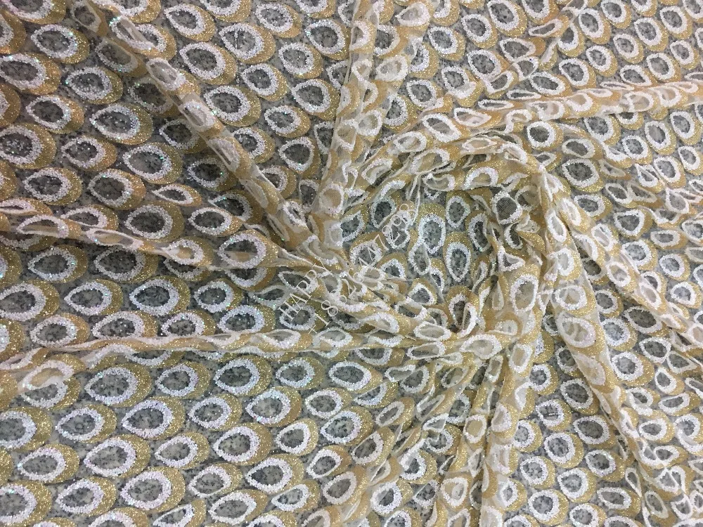 Новинка 2017 года Золотой плюс белый цвет яркий цветок ручной принт блестящие