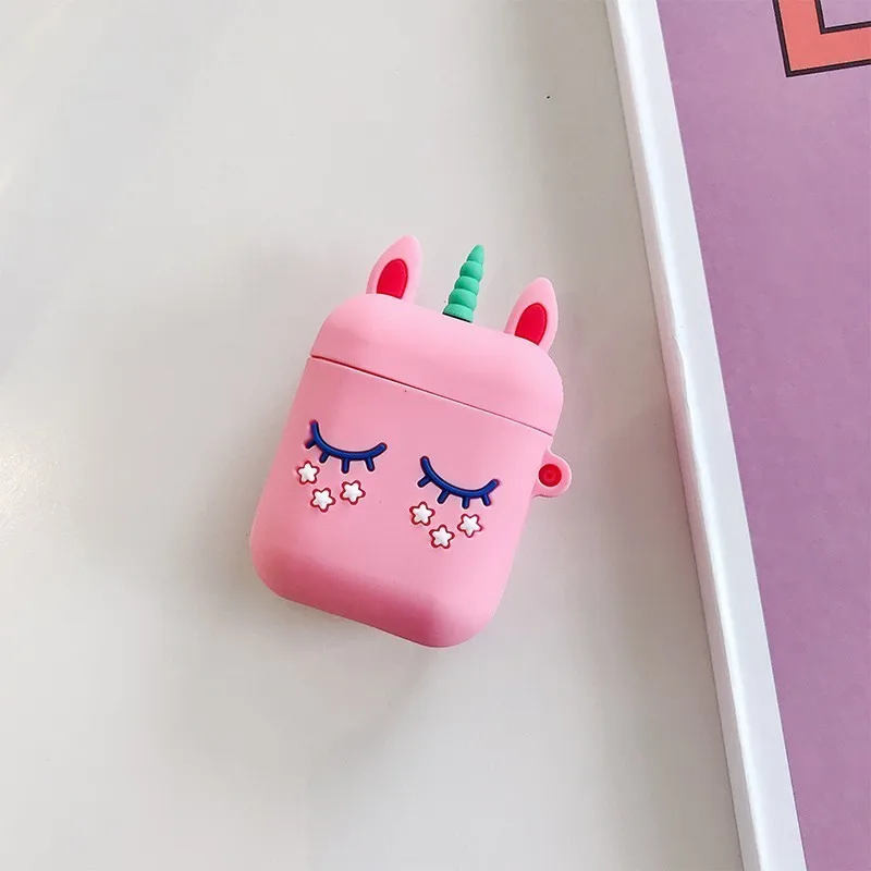 14 VOZRO мультфильм беспроводной Bluetooth наушники чехол для Apple AirPods силиконовый зарядный чехол s защитный чехол для AirPods - Цвет: 14