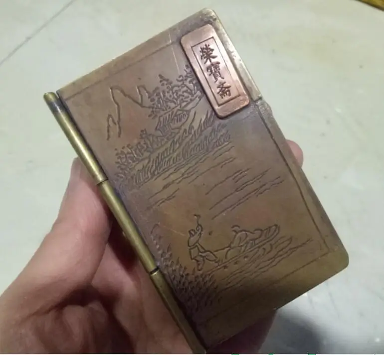 Коллекция скульптур из чистой латуни искусственная ювелирные изделия для книг и