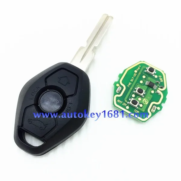 Автомобильные ключи для BMW EWS 3 5 7 серии E38 E39 E46 кнопки дистанционного управления 315