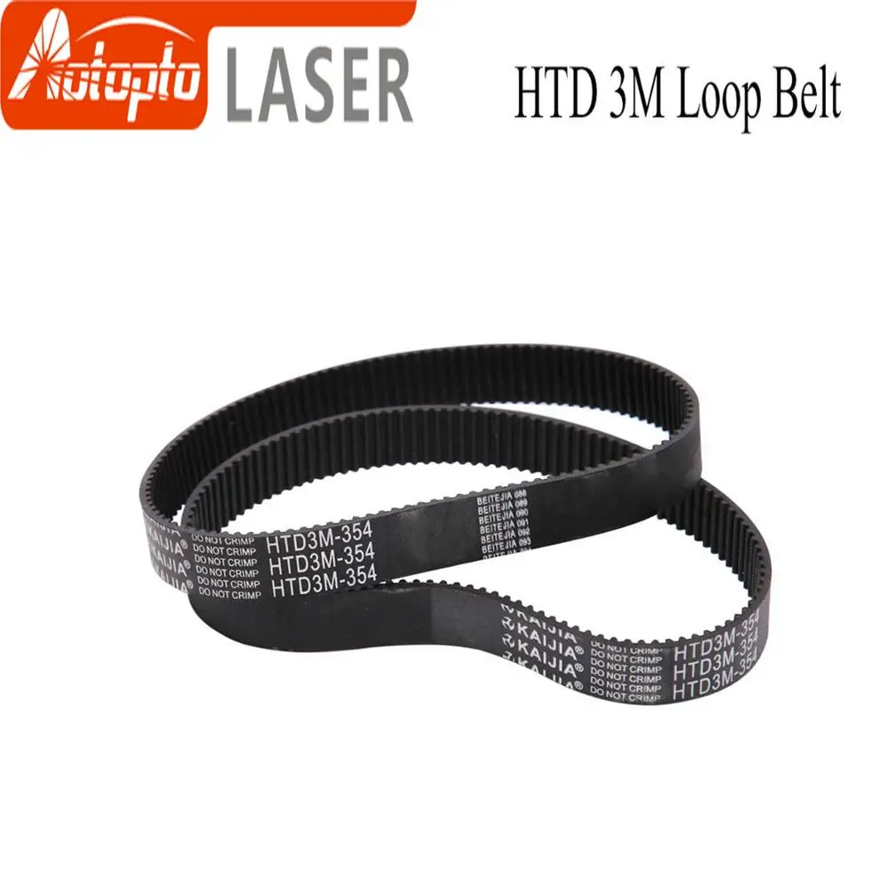 HTD 3 м Закрытая петля ремень резиновый зубчатый различные передачи для CO2 лазерная