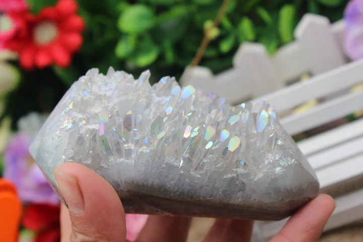 294 грамма натурального кварца кристалл белый дым трубка накопление точка Ангел