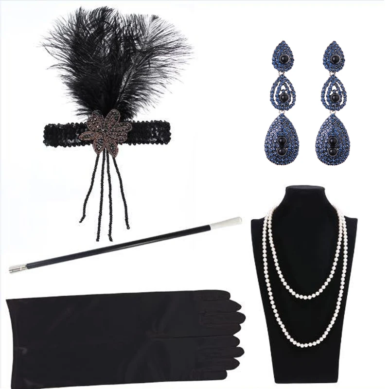 1920 женский винтажный аксессуар для костюма в стиле Гэтсби держатель сигареты