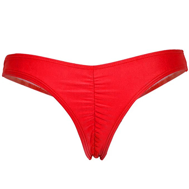 red Loozykit, женские шорты, купальник, складные одноцветные трусики, цельные, низкая талия, для отдыха, пляжные шорты, быстросохнущие, Женская Базовая нижняя часть - Цвет: red