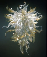 elegant art glass chandelier 100 handmade blown glass chandelier and flush mounted wall sconces