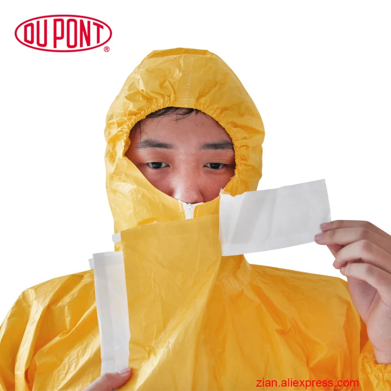 DuPont C Тип 3 химическая защитная одежда высокая концентрация неорганические
