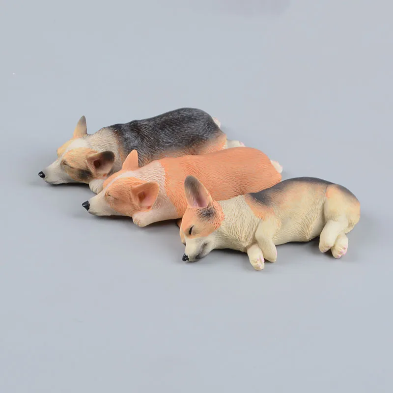 Экшн-фигурка собаки Koteta Corgis игрушки ландшафтный декор куклы-животные подарки для
