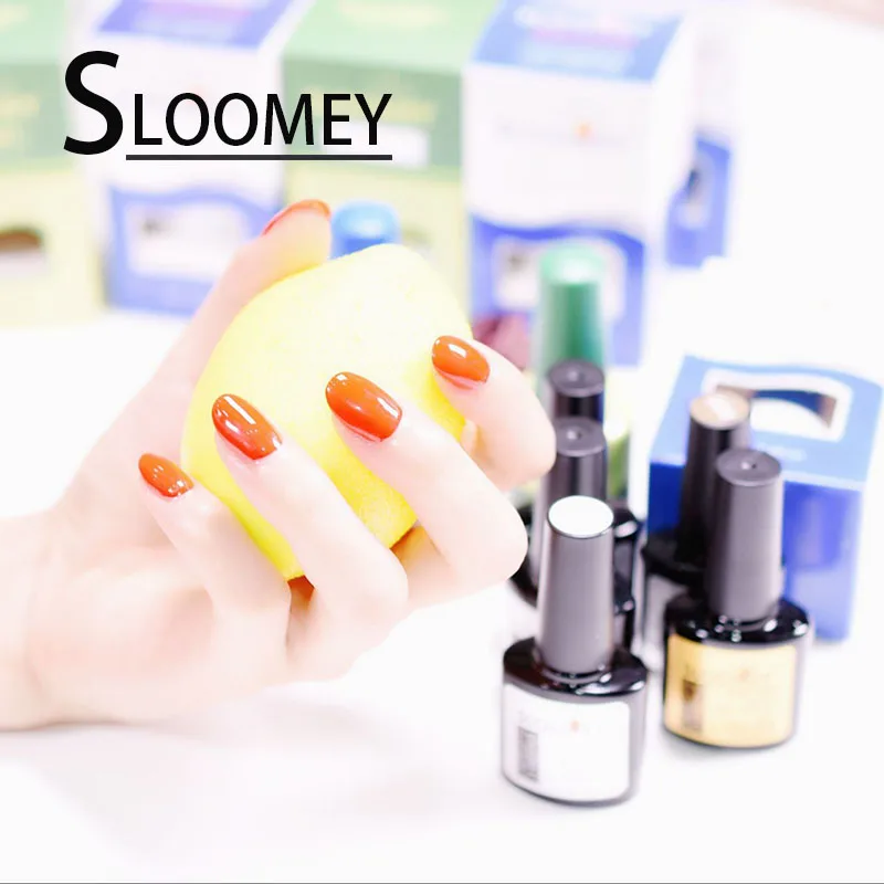 Solomey 8 мл однотонный Цветной Гель лак для ногтей долговечный Гибридный