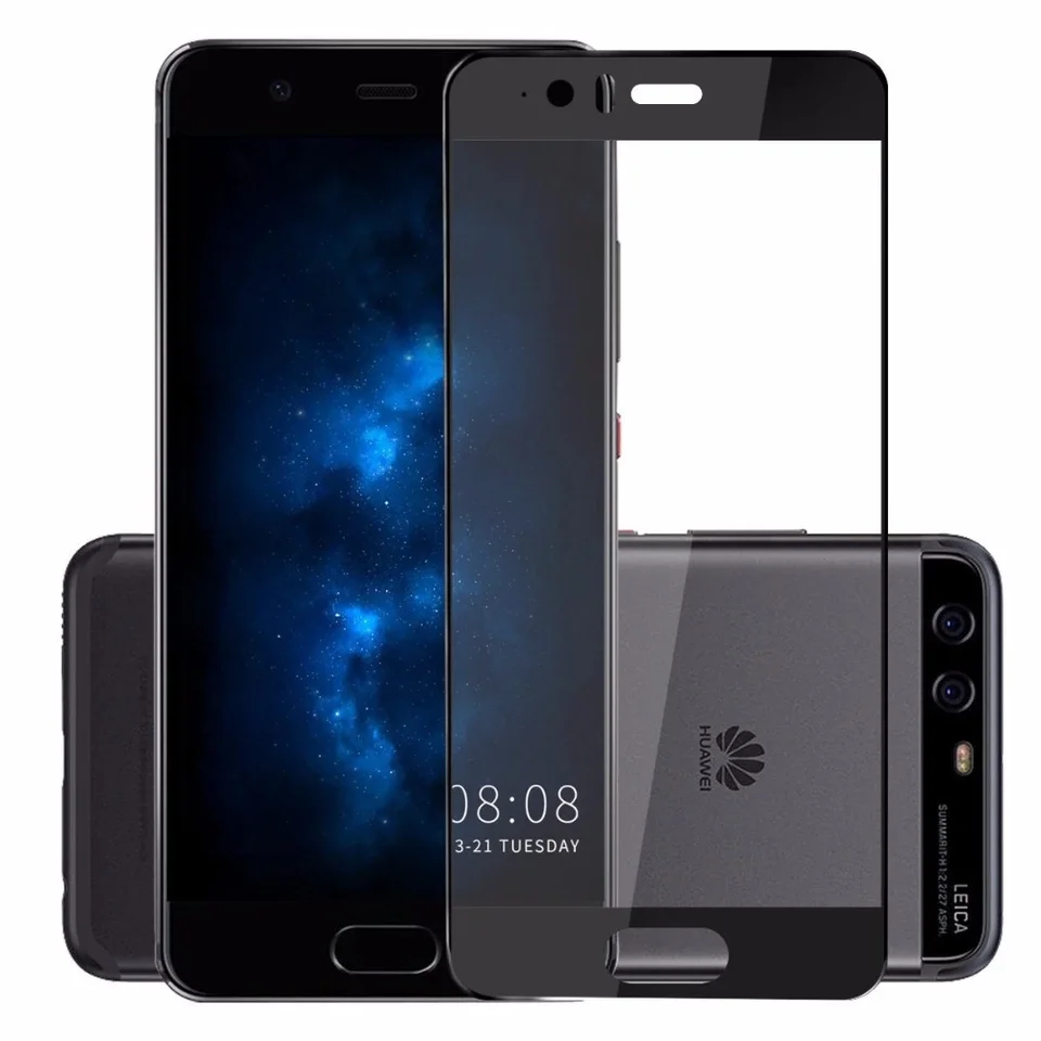 Закаленное стекло с полным покрытием для Huawei Honor 7A 7C Pro View 10 Защита экрана P10 P20 Lite Y5