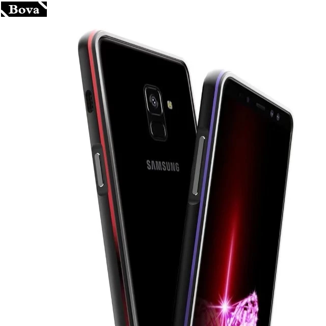 Для Samsung A8 2018 бампер роскошный ультра тонкий защитный алюминиевый для Galaxy A530F |