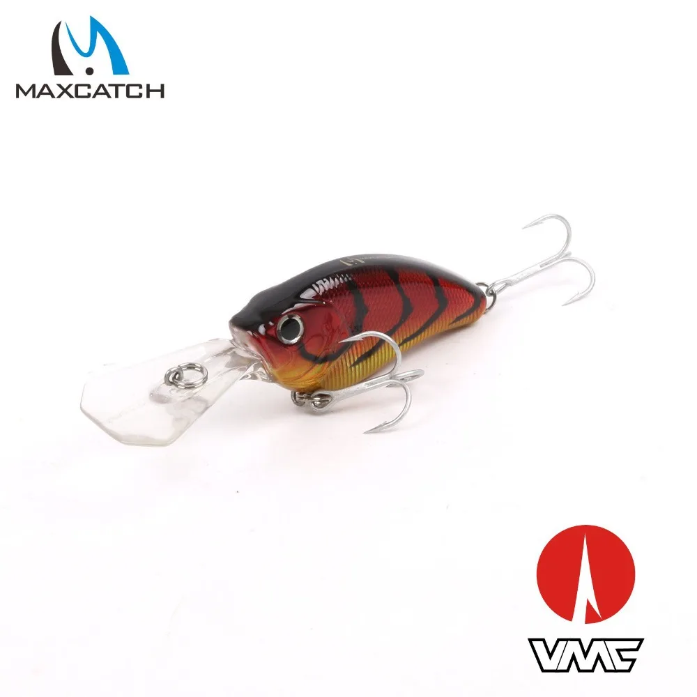 Maximumcatch 1 шт. пожизненная кривошипная приманка рыболовные приманки с VMC крючками 60