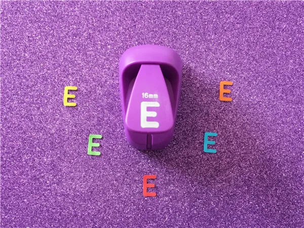 Алфавит E shaped save power paper/eva ремесло записная книжка с отрывными листами ручной работы Перфоратор DIY e буквы Дырокол перфоратор
