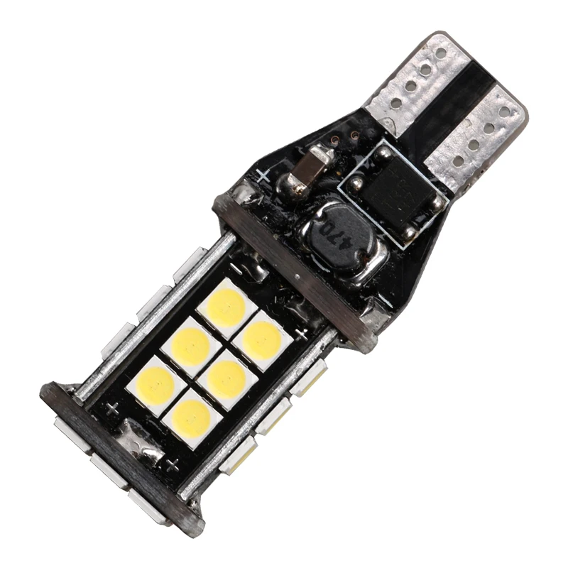 2 шт. T15 W16W 921 912 1200Lm 3030 SMD СВЕТОДИОДНЫЙ CANBUS NO OBC Ошибка резервного копирования