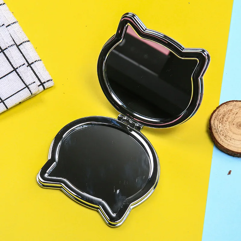 CN RUBR маленькая планета головой кота зеркало Творческий Двусторонняя Кожа PU