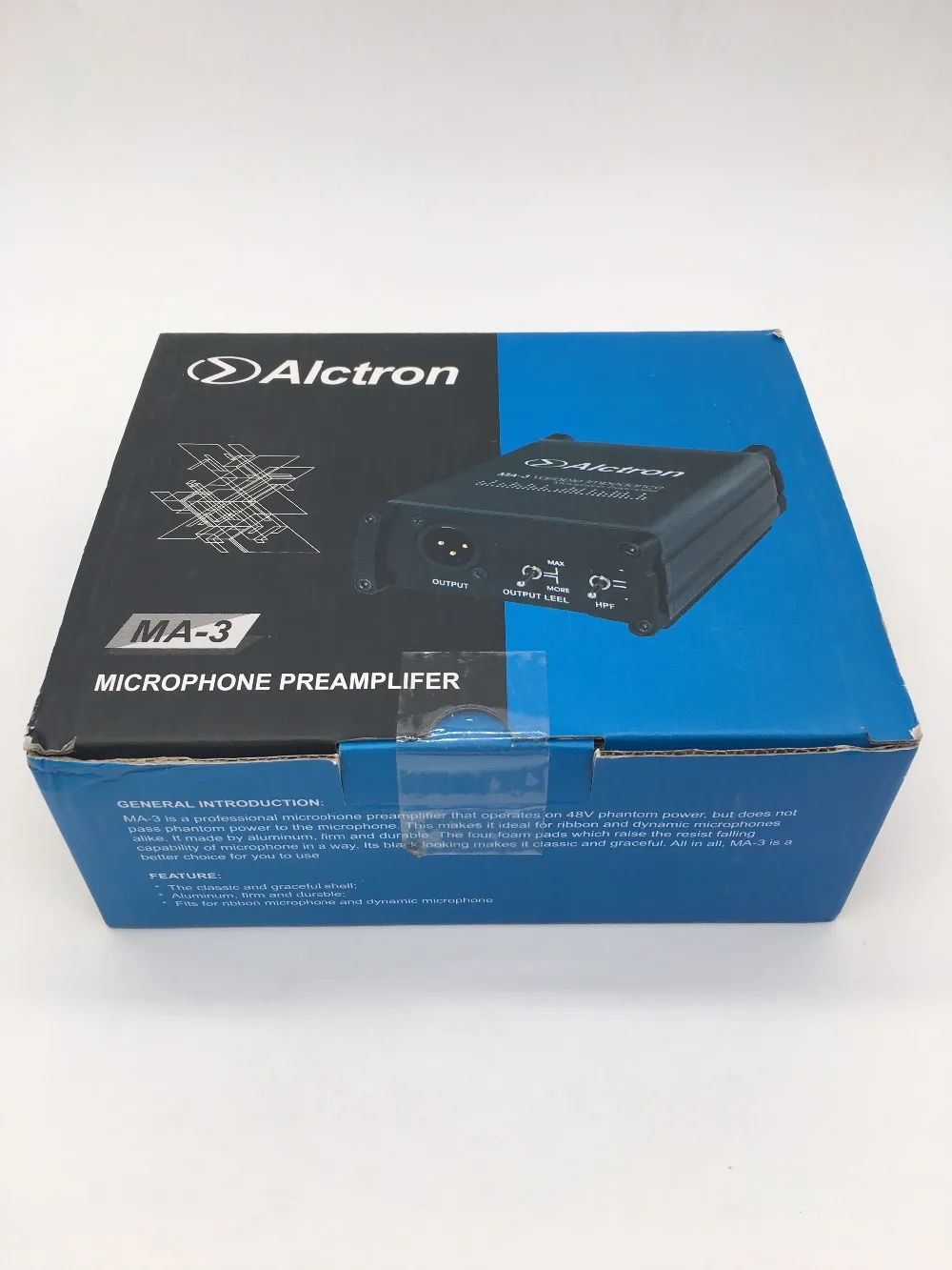 Alctron MA-3 Динамический и пассивный ленточный микрофонный предусилитель мини-микрофонный усилитель JEFT FET amp circuit
