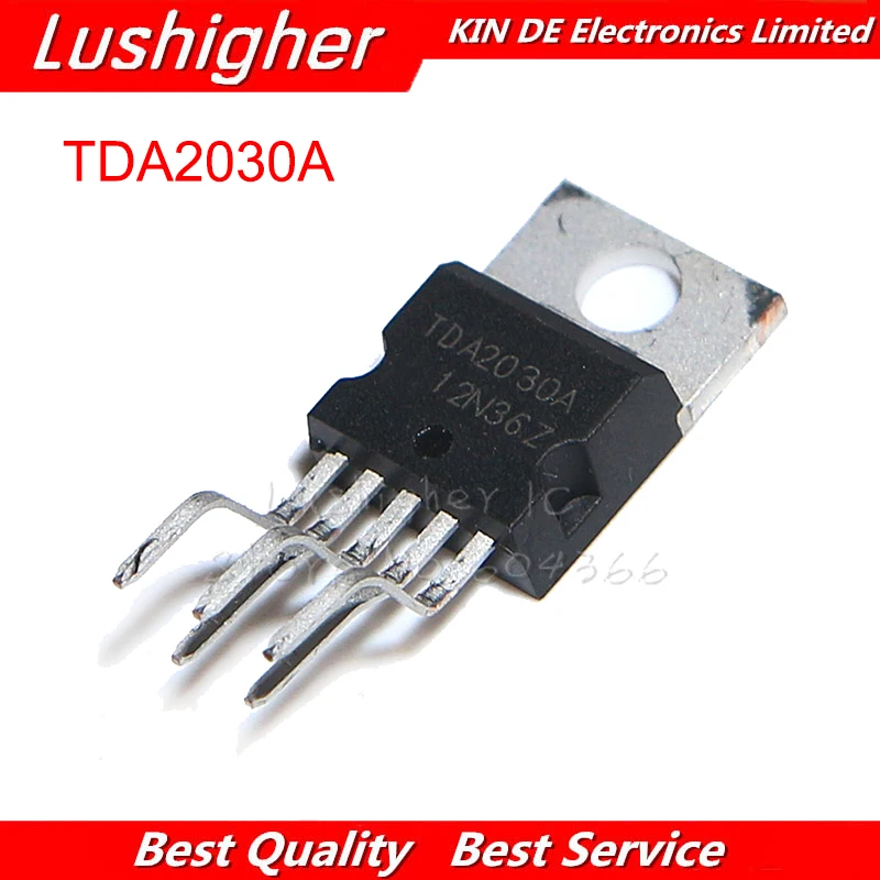 10 шт TDA2030 TO220 TDA2030A TO220-5 новый оригинальный усилитель | Электронные компоненты и