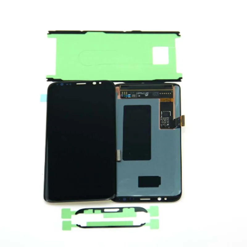 S8 lcd для SAMSUNG Galaxy s8 G950 G950F lcd сенсорный экран дигитайзер Assembl originel с тенью S8 G950 запасные части