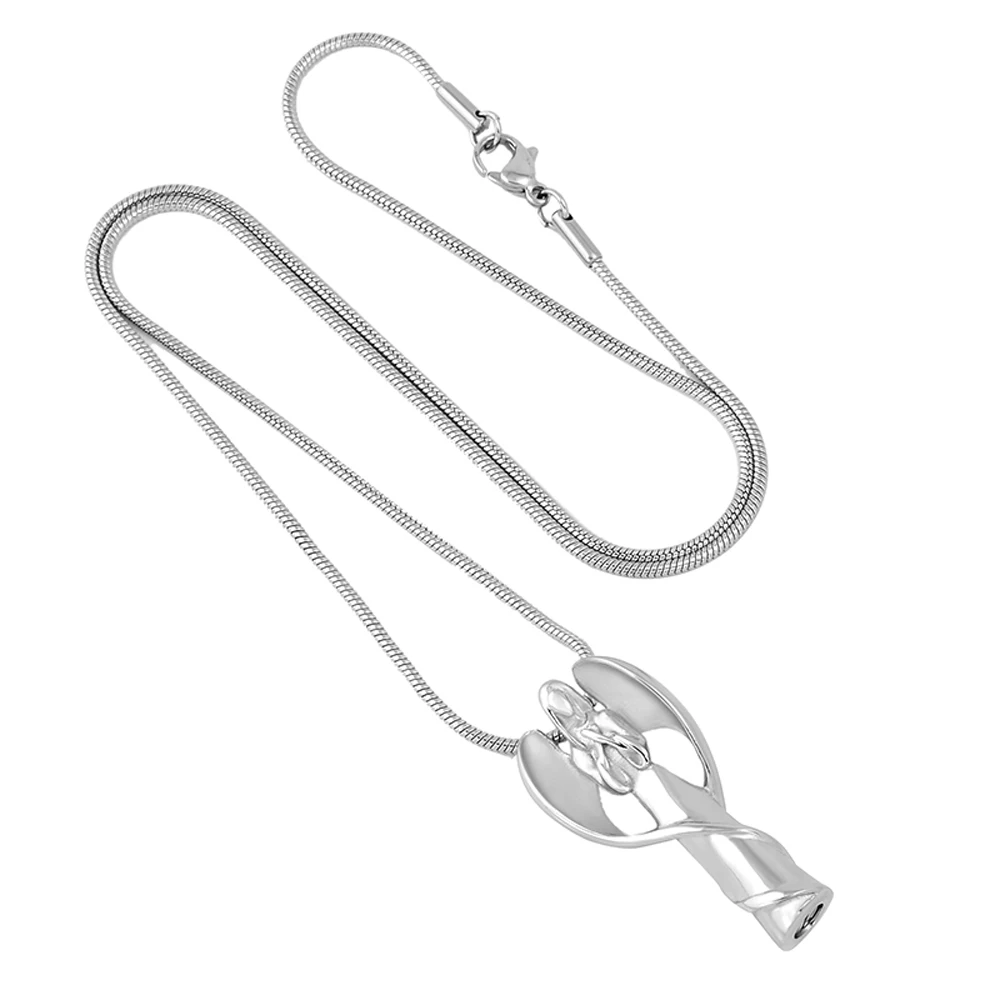 CMJ9739 красивый ангел памятный кулон для ясеня нержавеющая сталь модные украшения