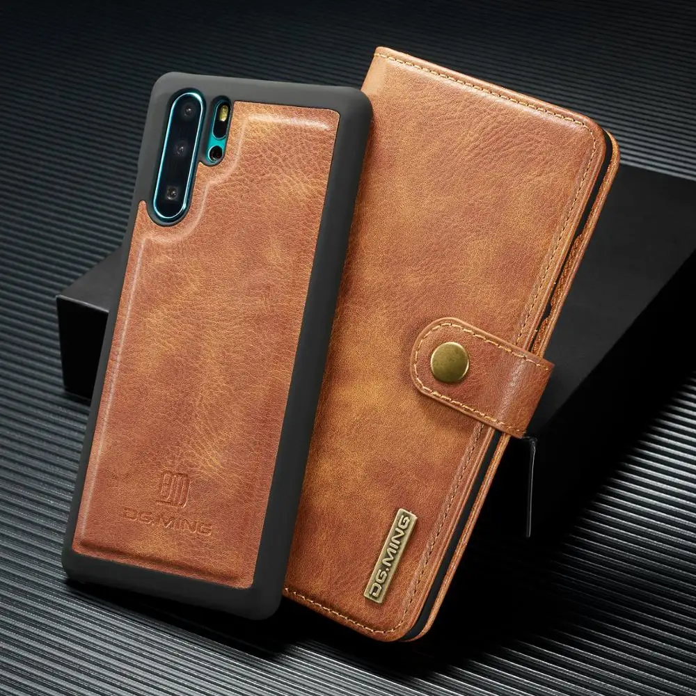 Для Huawei P30 Pro P20 Lite винтажный откидной Магнитный чехол для Mate 20 10 кожаный съемный