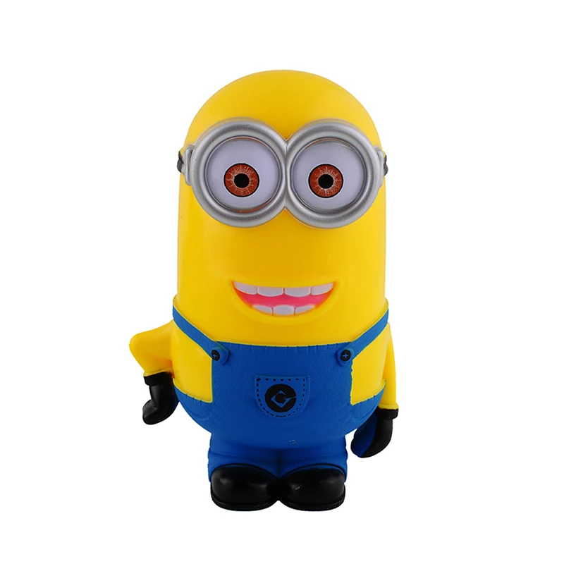 Прекрасный 3D Мультфильм фигурки Копилка Миньоны копилка экономия монет цент, Пенни коробка для детей детские подарки игрушки