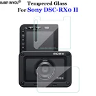 1 комплект = 2 шт.лот, для объектива задней камеры Sony DSC-RX0 II RX02 RX0M2, из мягкого прозрачного закаленного стекла, Защитная пленка для ЖК-экрана