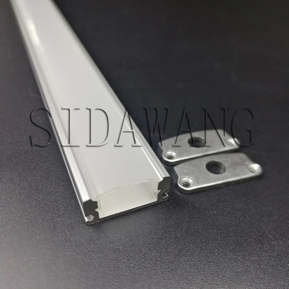17.5x7.75mm светодиодный профиль алюминия для светодиодной ленты