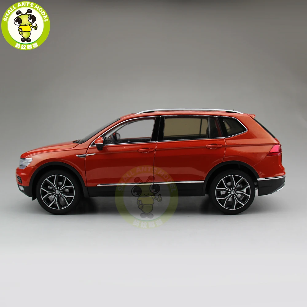 1/18 Ti guan L SUV литая модель металлическая модель автомобиля SUV Подарочная коллекция хобби оранжевый