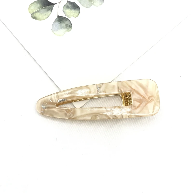 Модные женские Винтажные заколки для волос Леопардовый зажим геометрическая