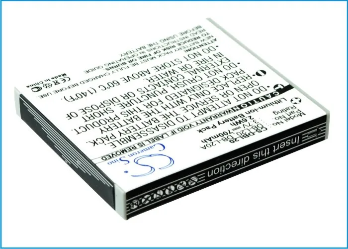 Камера Батарея для Xacti DMX-C1 DMX-C4 (D) DMX-C6 (S) DMX-CA6 DMX-CA65 DMX-CA8 DMX-CA9 DMX-CG6 DMX-CG65 DMX-CG65-G