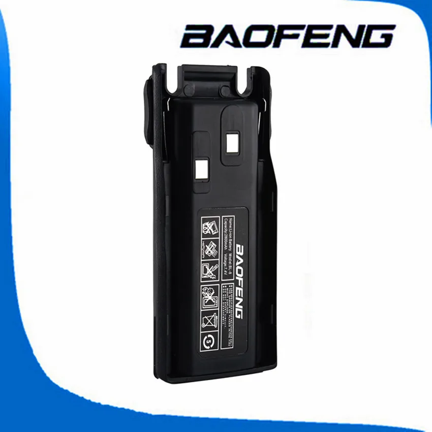 Горячая Распродажа супер емкость практичная 7 4 V 2800mah BaoFeng UV-82 Series брендовая