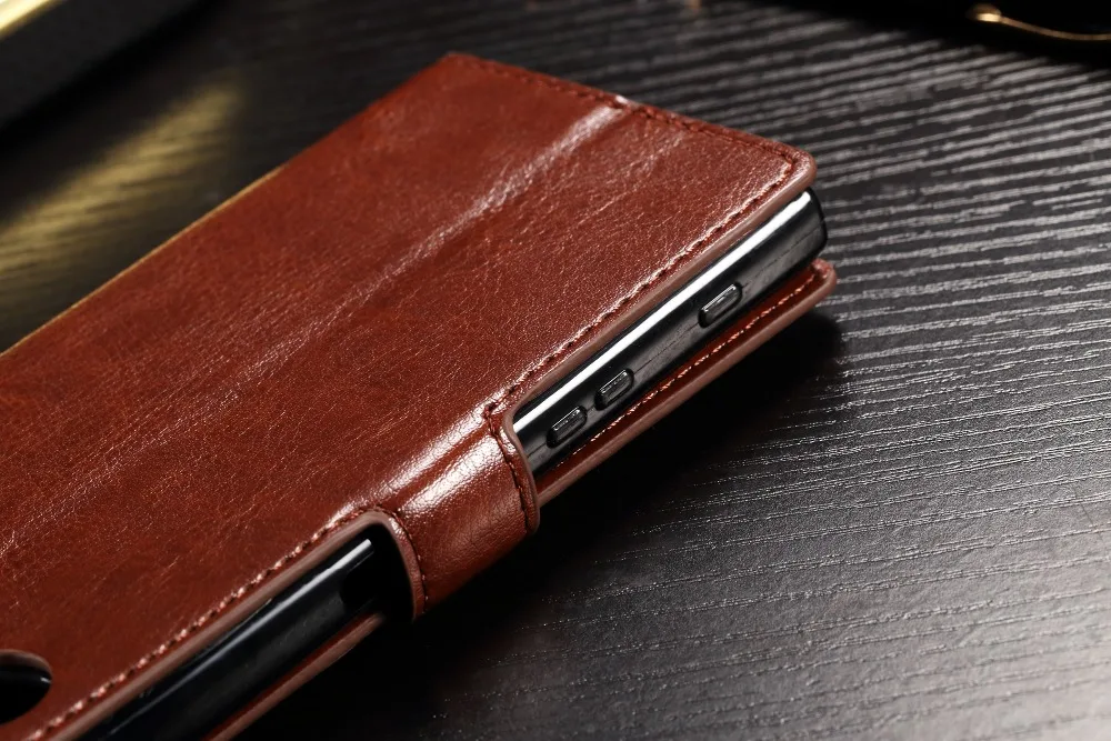 Фирменная Новинка Высокое качество PU кожаный чехол для Sony Xperia Компактный X Compact