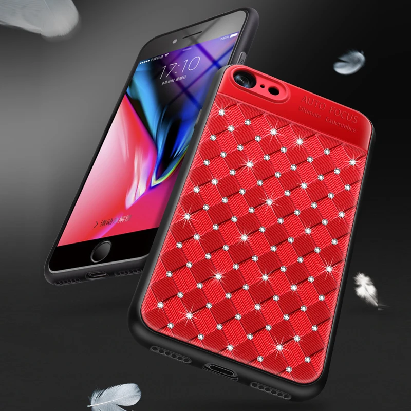 KaiNuEn Блестящий 3D чехол с бриллиантами для Huawei Y5 2018 = PRIME на силиконовых роскошных 360