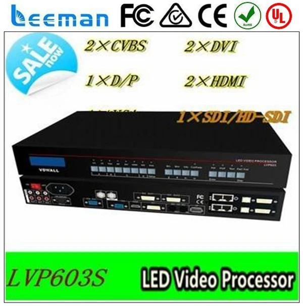 Leeman группа VDWALL LVP605 - LVP603 LVP603S 3-Composite / SDI HDMI DVI S-Videa YPbPr vga порт LVP605S HD из светодиодов