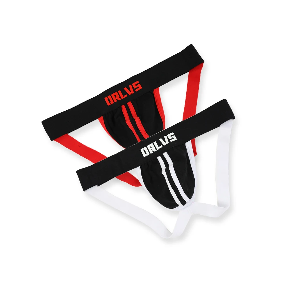 2019 красочные летние сексуальные стринги Мужские jockstrap хлопок нижнее белье