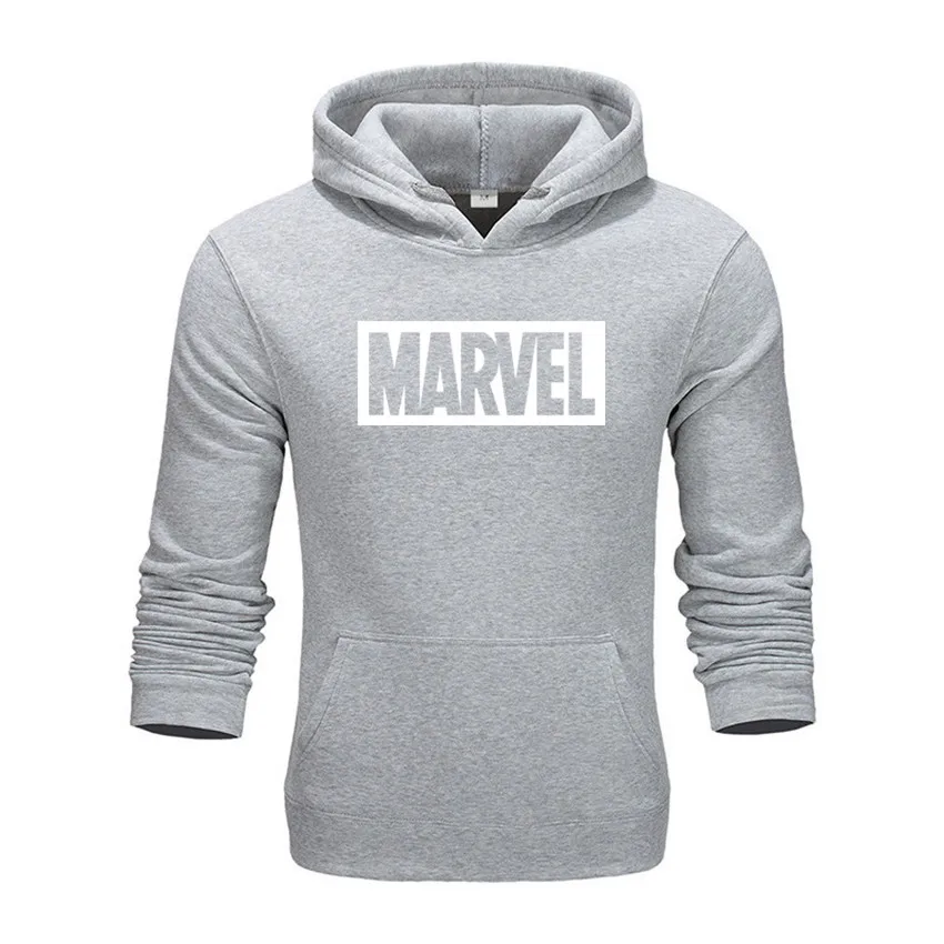 2019 осенние и зимние брендовые толстовки мужские высокого качества MARVEL с