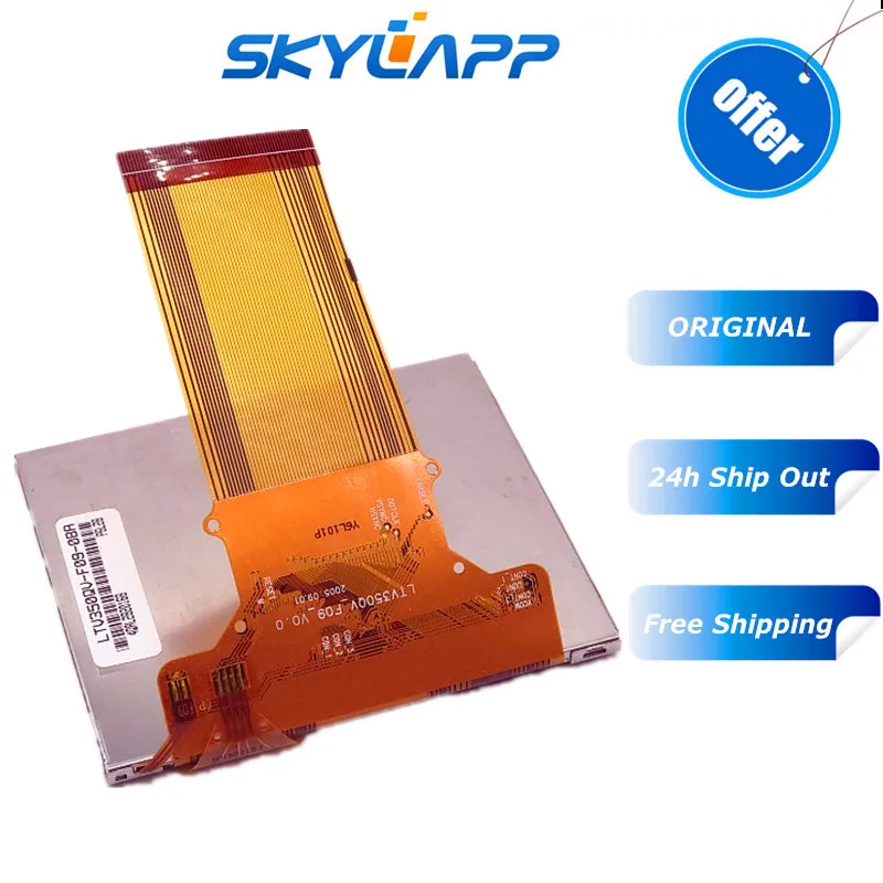 3,5 ''дюймовый LTV350QV-F09 широкоформатный lcd-экран Дисплей Панель+ Сенсорный экран ЖК-дисплей Дисплей Экран сменная панель для ремонта