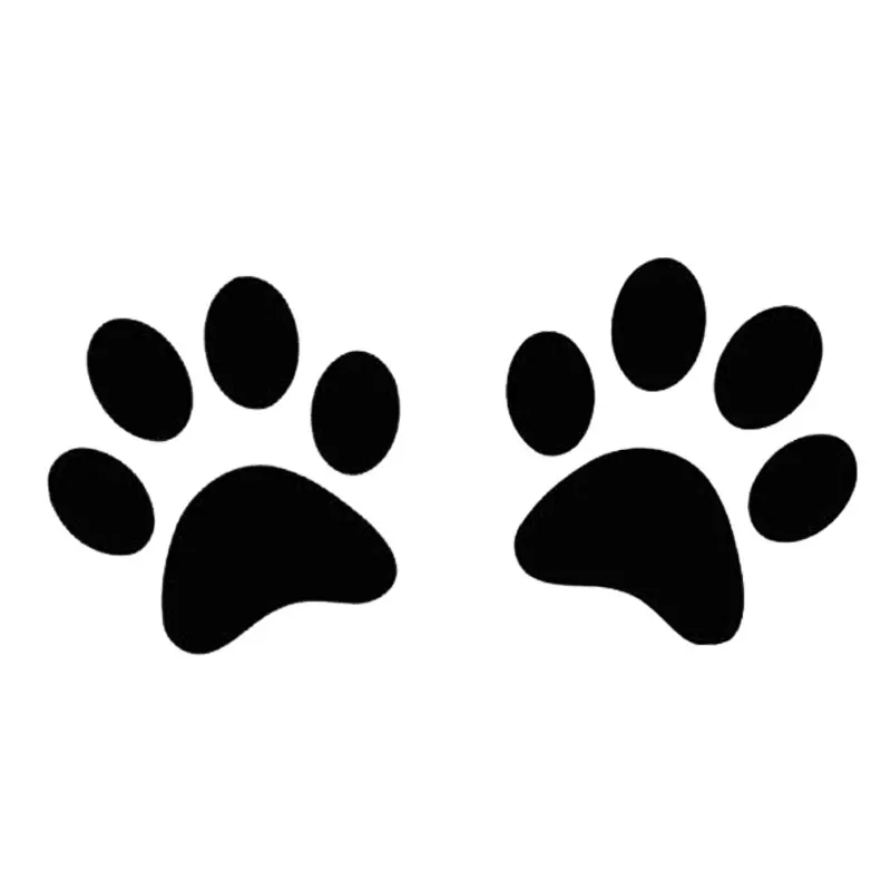 

18.1cm*8.8cm Car Stickers Dog Paws Fashion Personality Stickers Accessories C5-0026