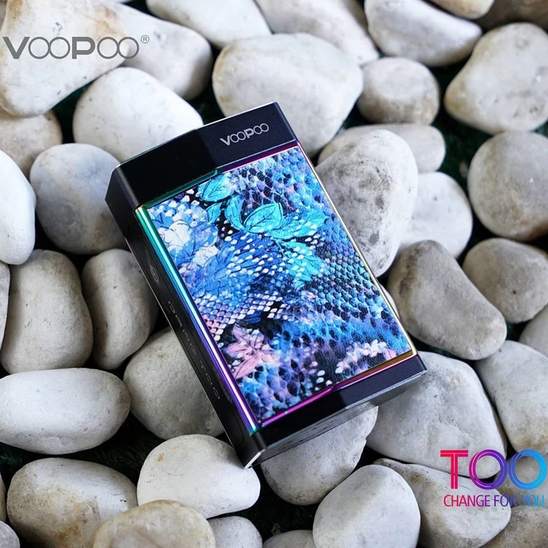 Оригинал VOOPOO TOO 180 Вт TC Box MOD GENE Chip питание от одного двойного 18650 батареи Vaper