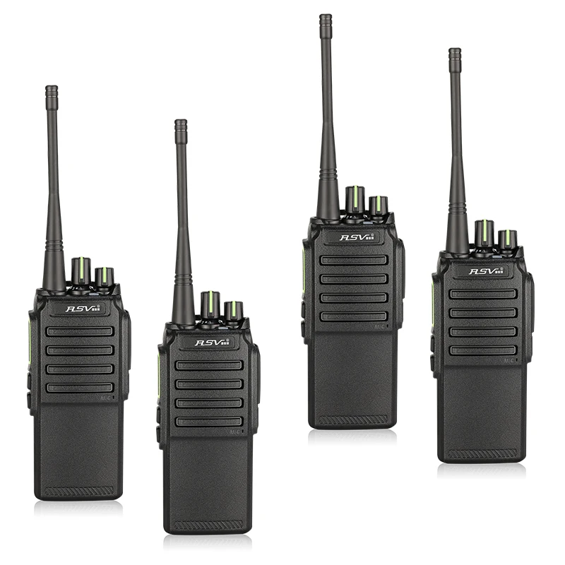 Рация скремблер RSV v9-17W 4 шт. Функция Водонепроницаемый UHF VOX Шифрование