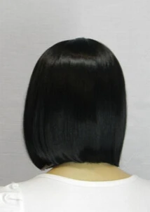 parrucca perruque 000053 NEW Fashion BOB style Black short Straight Women Wig |