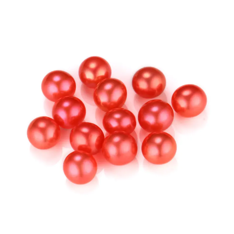 Новое поступление 10 шт арбузный красный жемчуг устриц 6-8 мм круглые акойя