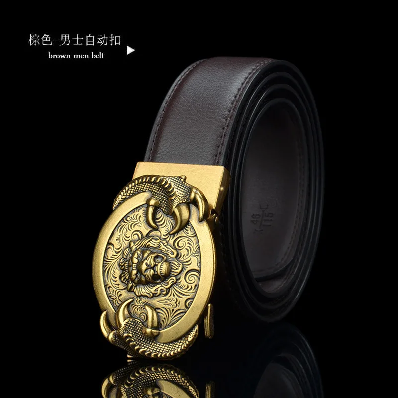 Дизайнерские ремни KAWEIDA для мужчин трендовый ремень из натуральной воловьей кожи