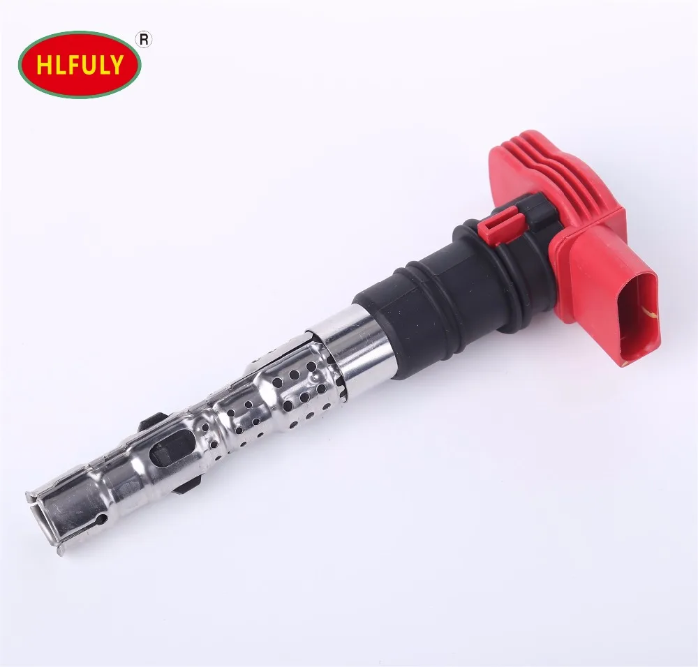 Катушка зажигания для VW Audi A4 8E2 B6 8HE A6 4F2 4F5 A8 ALLROAD (4BH C5) NO #077 905 115E 077905115E бесплатная